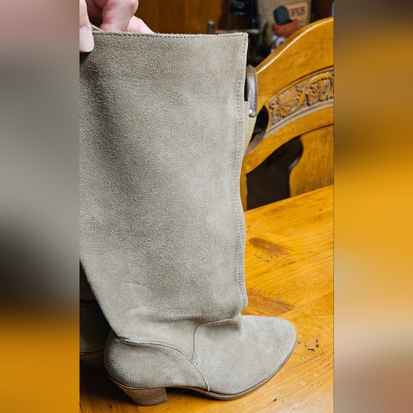 Lucky Brand Everdein Suede Slouch Boots - Picture 1 of 5